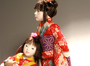 赤いべべ着た姉妹